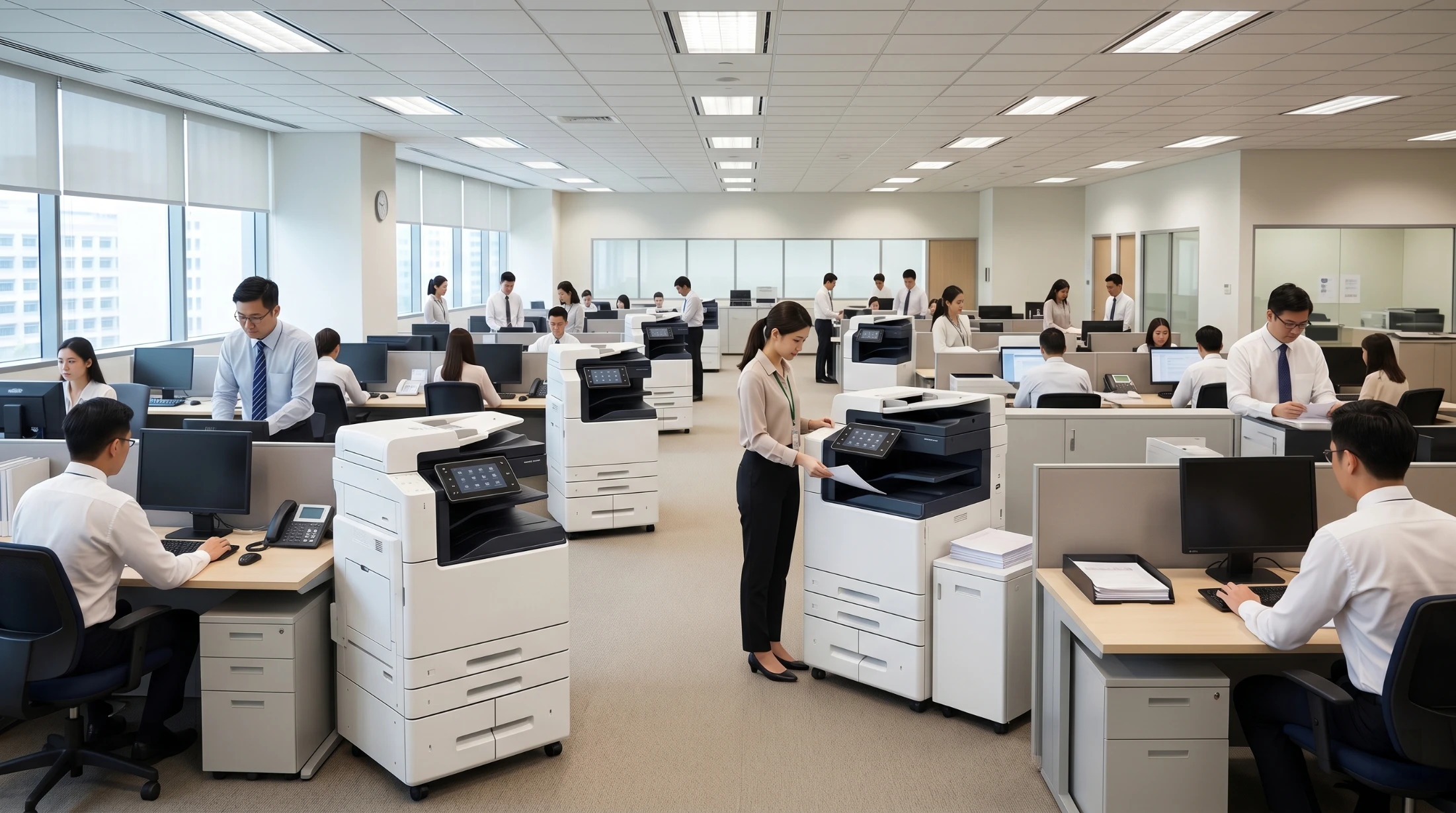 Photocopier rental Singapore — trusted by NIE, NParks, BYD and Hwa Chong Institution