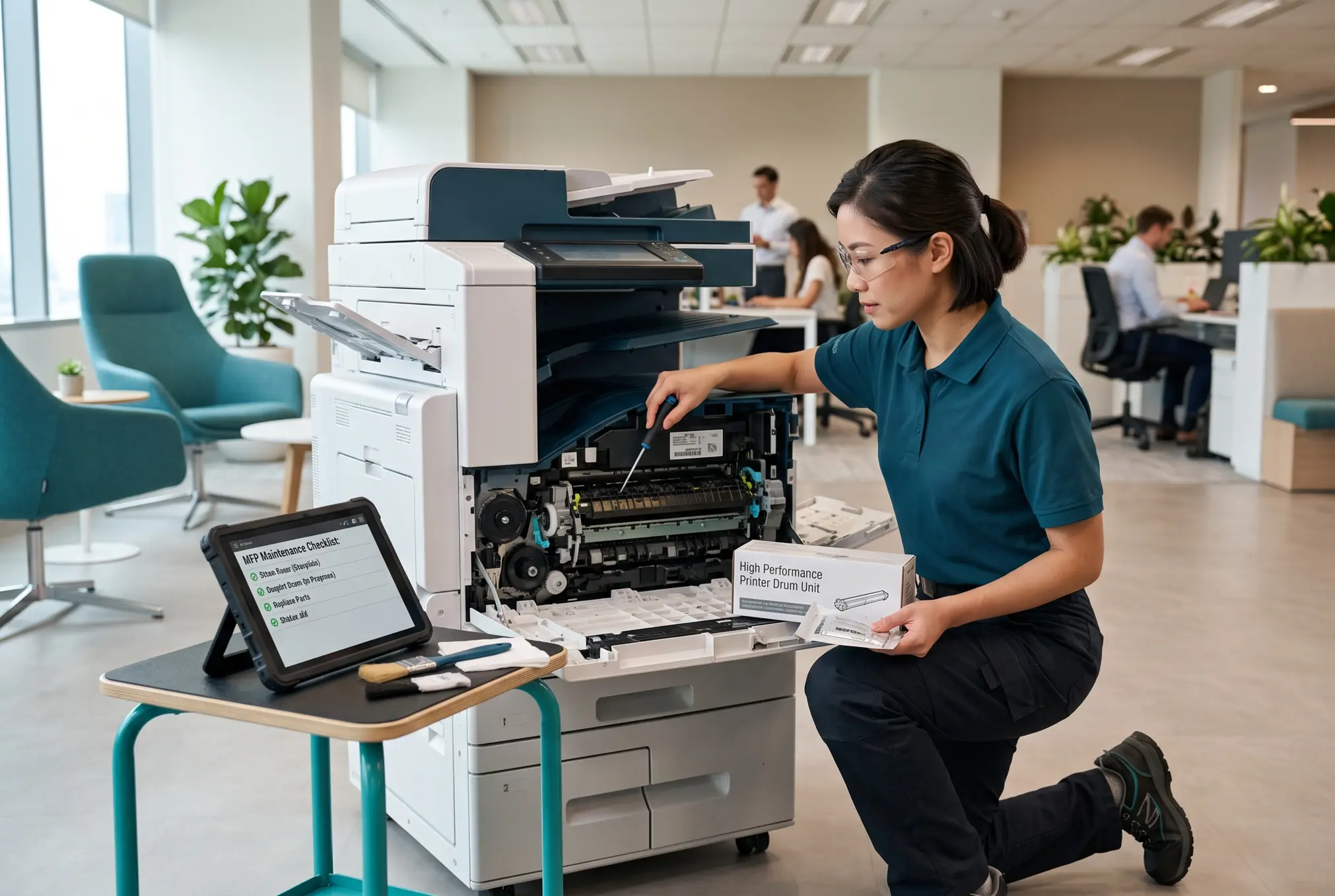 Technical support and maintenance for copiers and printers in Singapore