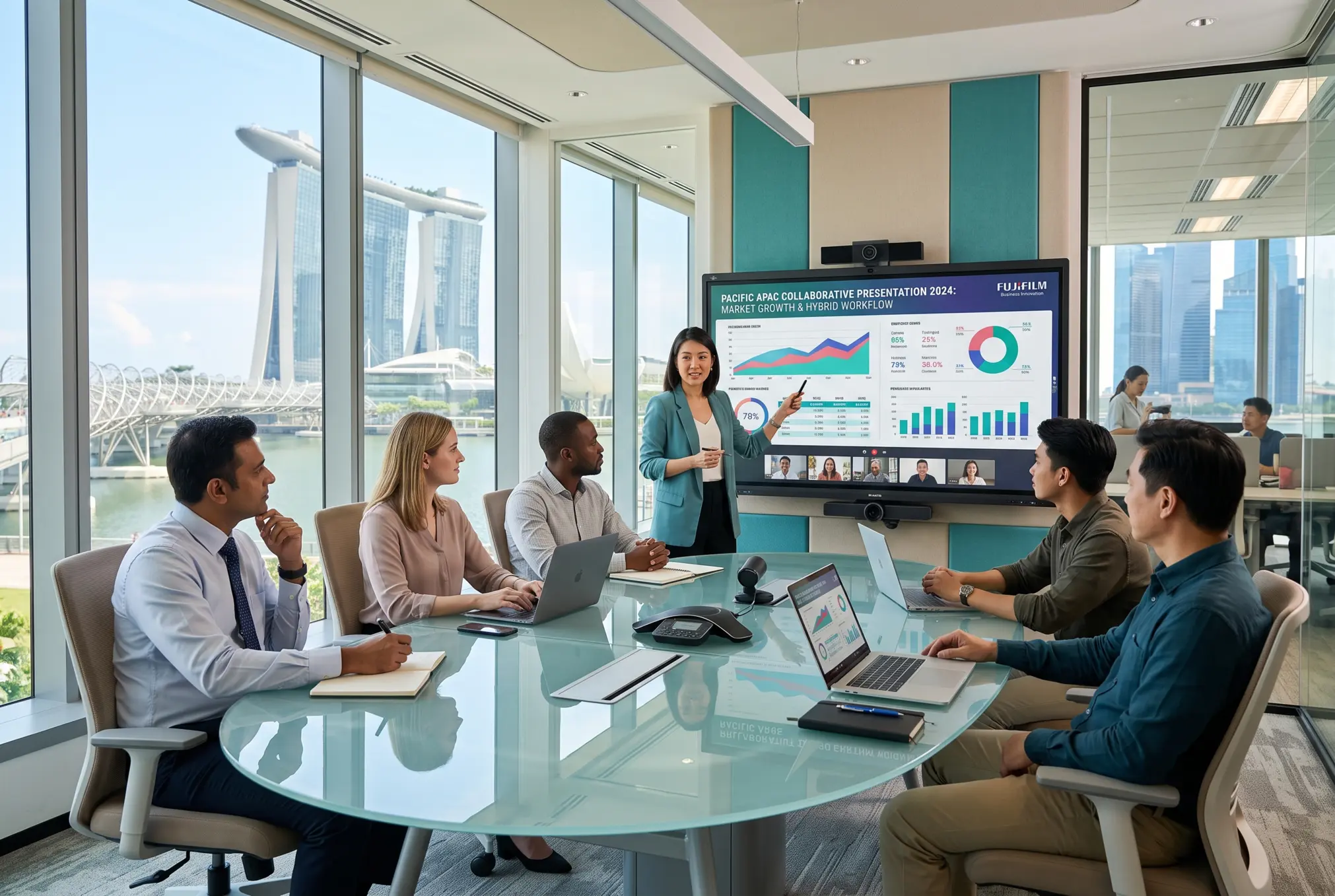 Workplace collaboration and meeting room technology solutions in Singapore